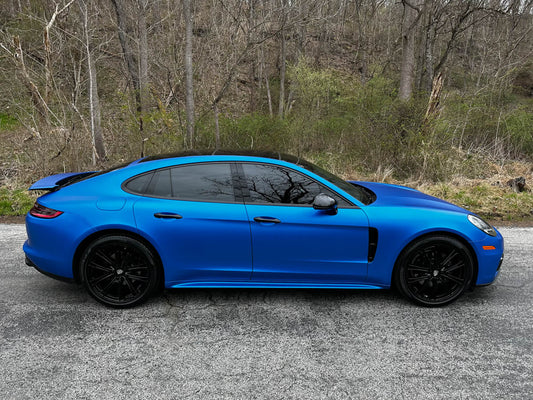 KPMF Matte Iced Blue Titanium Vinyl Wrap | K75505