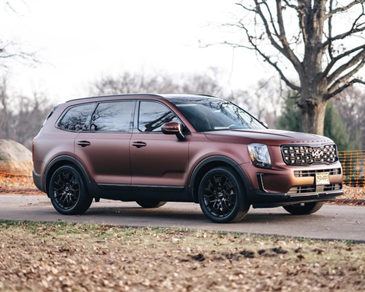 KPMF Widowed Red Matte Vinyl Wrap | K75508