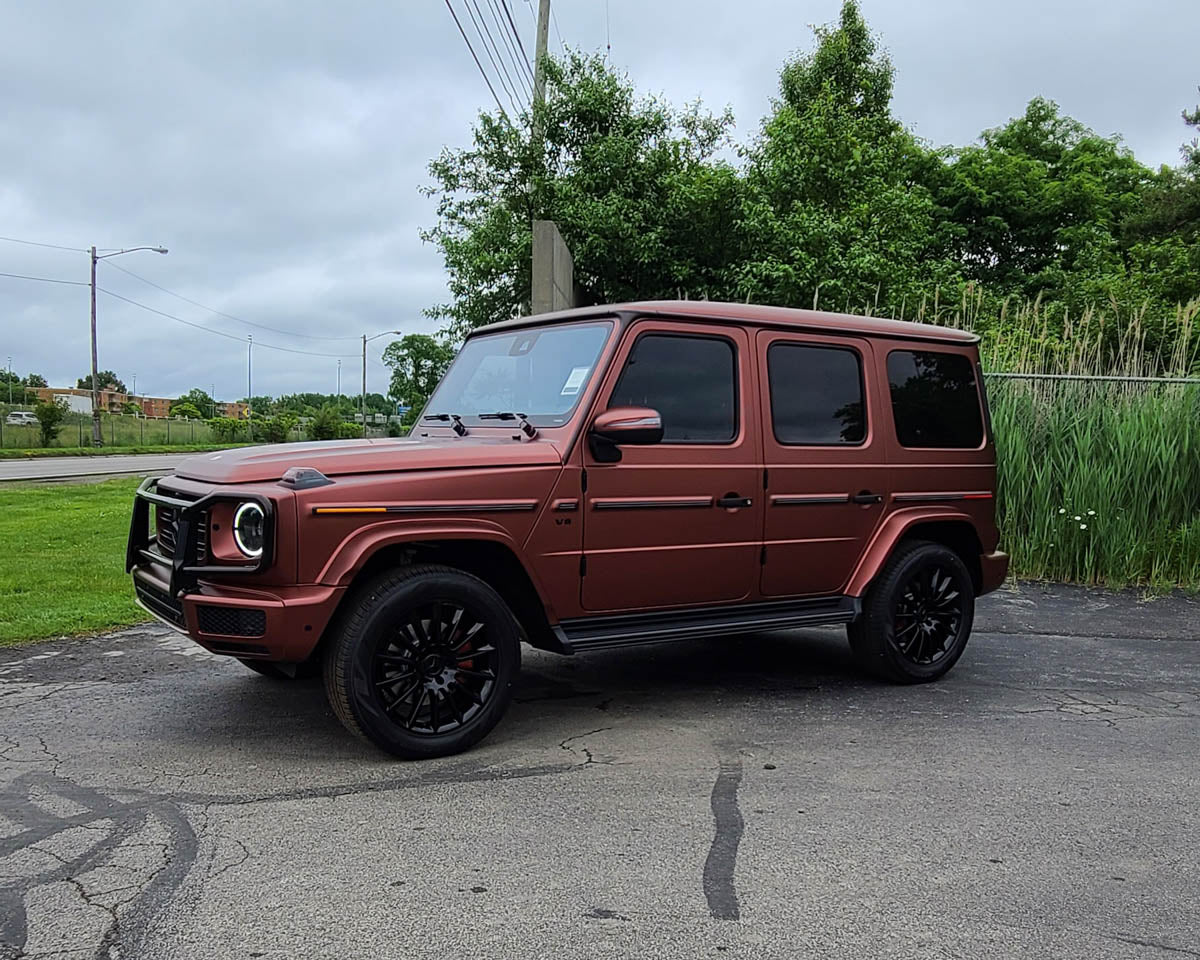 KPMF Russet Red Matte Vinyl Wrap | K75545