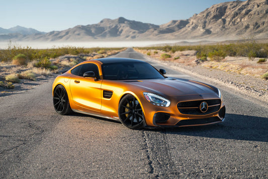 KPMF Matte Iced Amber Titanium Vinyl Wrap | K75591