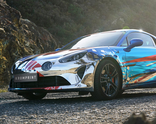 Hexis Printable Chrome Cast Film | KROMPRINT