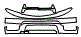 2002 Toyota 4Runner Grille and Bumper Kit - PPF