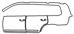 2017 Toyota LandCruiser Door and Rear Fender Kit - PPF