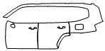 2022 Toyota LandCruiser 300 GX Rear Fender and Door Kit - PPF