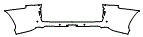 2022 Toyota LandCruiser 300 Rear Bumper Kit - PPF