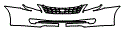 2005 Toyota Avalon Touring Grille and Bumper Kit - PPF