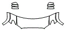 2023 Toyota Tacoma  Double Cab Limited  Hood, Fender and Mirror Kit