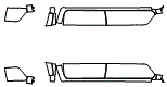 2021 Toyota Tacoma Double Cab TRD Pro Rocker Panel Kit - PPF