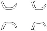 2020 Toyota Tacoma Double Cab TRD Sport Fender Flare Kit - PPF