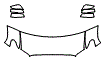 2022 Toyota Tacoma  Double Cab TRD Off-Road  Hood, Fender and Mirror Kit