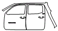 2016 Toyota Tacoma Door and Rear Fender Kit - PPF