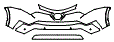 2016 Toyota RAV4 XLE Bumper Kit - PPF