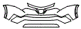 2016 Toyota RAV4 Bumper Kit - PPF
