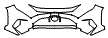 2024 Toyota RAV4 Hybrid LE Bumper Kit - PPF