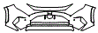 2021 Toyota RAV4 Bumper Kit - PPF