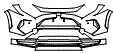 2025 Toyota RAV4 Plug-in Hybrid SE Bumper Kit - PPF