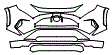 2021 Toyota RAV4 Bumper Kit - PPF