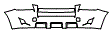 2012 Toyota RAV4 Base Bumper Kit - PPF