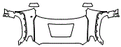2021 Toyota Tundra  SR Full Hood, Fender and Mirror Kit - PPF