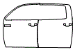 2019 Toyota Tundra CrewMax 1794 Edition Door Kit - PPF