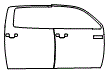2017 Toyota Tundra Door Kit - PPF