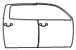 2021 Toyota Tundra  1794 Edition Door Kit - PPF