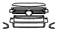 2021 Toyota Sequoia Grille Kit - PPF