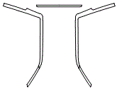 2025 Toyota Tundra CrewMax Capstone A-Pillar Kit - PPF