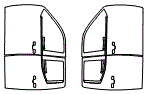 2024 Toyota Tundra Double Cab SR Door Kit - PPF
