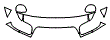2005 Toyota Tundra Hood, Fender and Mirror Kit - PPF