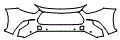 2020 Toyota Highlander Bumper Kit - PPF