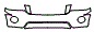 2007 Toyota Highlander Sport Grille and Bumper Kit - PPF