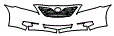 2009 Toyota Camry Grille and Bumper Kit - PPF