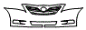 2009 Toyota Camry Grille and Bumper Kit - PPF