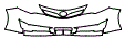 2013 Toyota Camry Grille and Bumper Kit - PPF