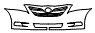 2009 Toyota Camry Grille and Bumper Kit - PPF