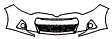 2015 Toyota Corolla S Bumper - PPF