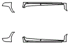 2019 Toyota Corolla Sedan XLE Rocker Panel Kit - PPF