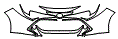 2019 Toyota Corolla Hatchback Bumper Kit - PPF