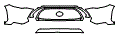 2024 Toyota Corolla Cross XLE Bumper Kit - PPF