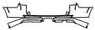 2019 Toyota 4Runner Rear Bumper Kit - PPF