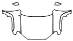 2020 Toyota 4Runner Full Hood, Fender and Mirror Kit - PPF