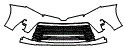 2018 Toyota Sienna XLE Bumper Kit - PPF