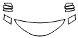 2021 Toyota Sienna  XLE Hybrid Hood, Fender and Mirror Kit