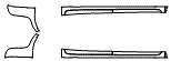 2016 Toyota Sienna LE Rocker Panel - PPF