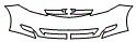 2006 Toyota Sienna Grille and Bumper Kit - PPF