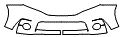 2017 Toyota Sienna SE Bumper Kit - PPF