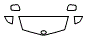 2008 Toyota Prius Hood, Fender and Mirror Kit - PPF