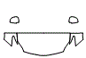 2014 Toyota Prius Hood, Fender and Mirror Kit - PPF