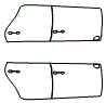 2010 Toyota Prius Door Kit - PPF